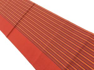 リサイクル 縞模様織出し名古屋帯